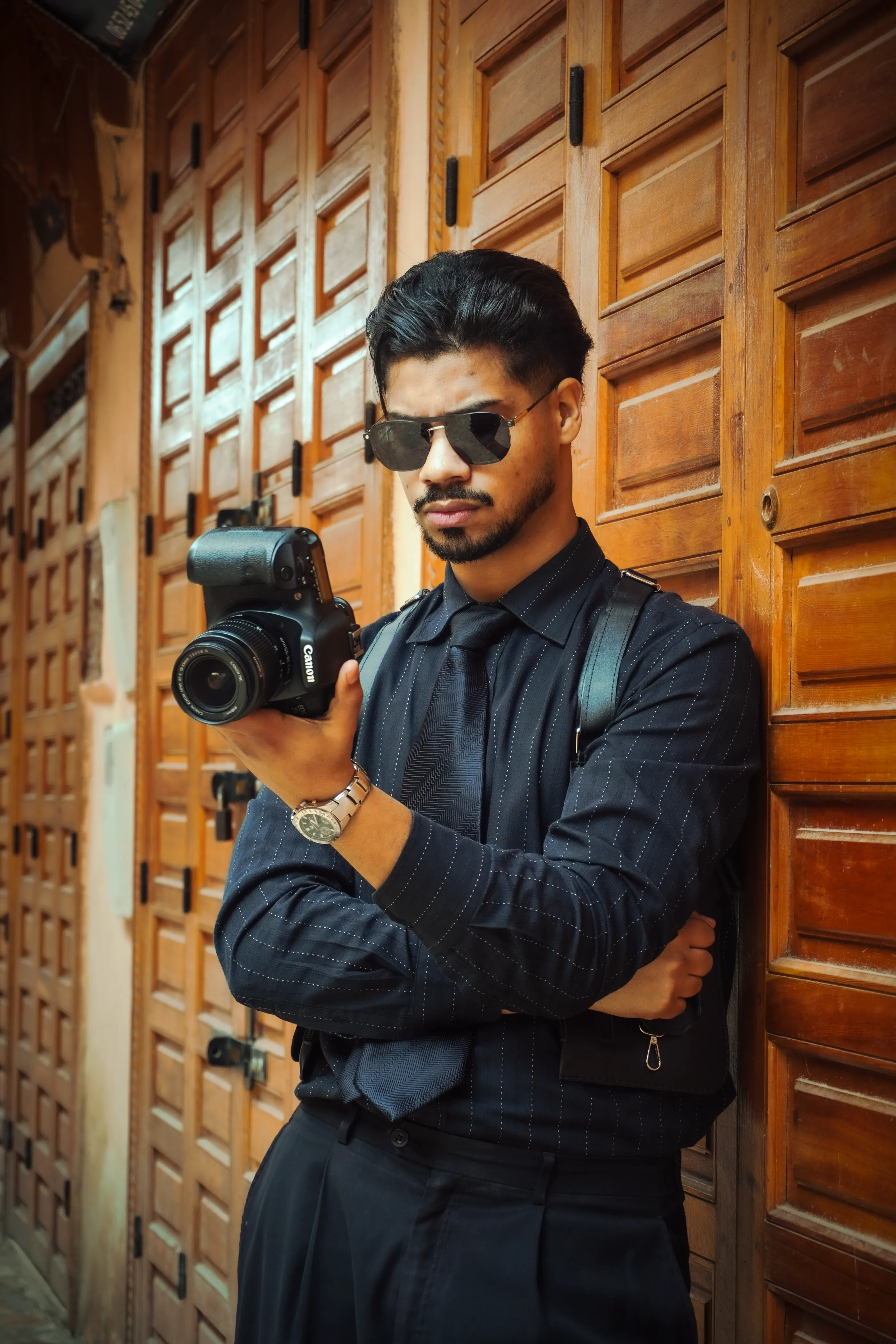 Portrait of Driss, Photographer
