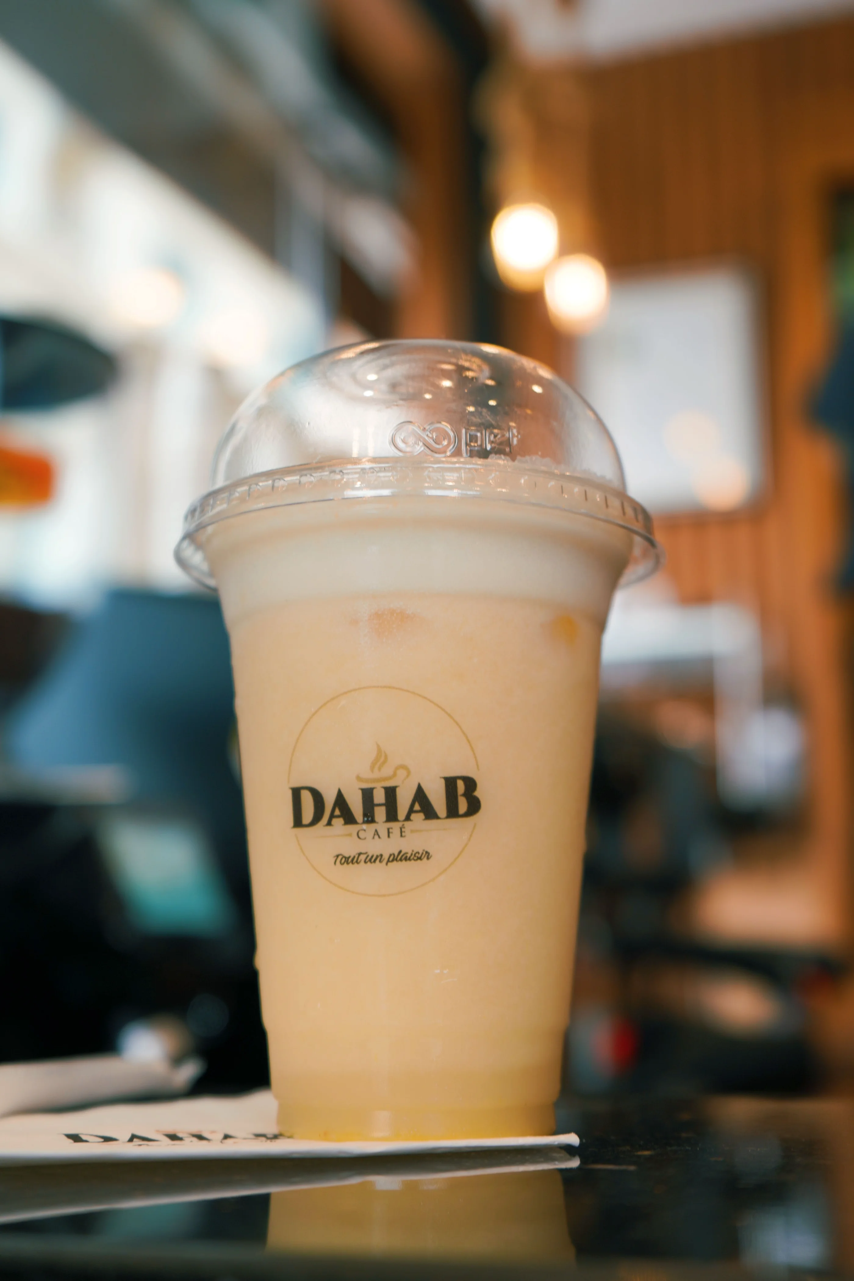 DAHAB CASABLANCA CAMPAIGN - iced coffee drink photography by Driss Nassiri