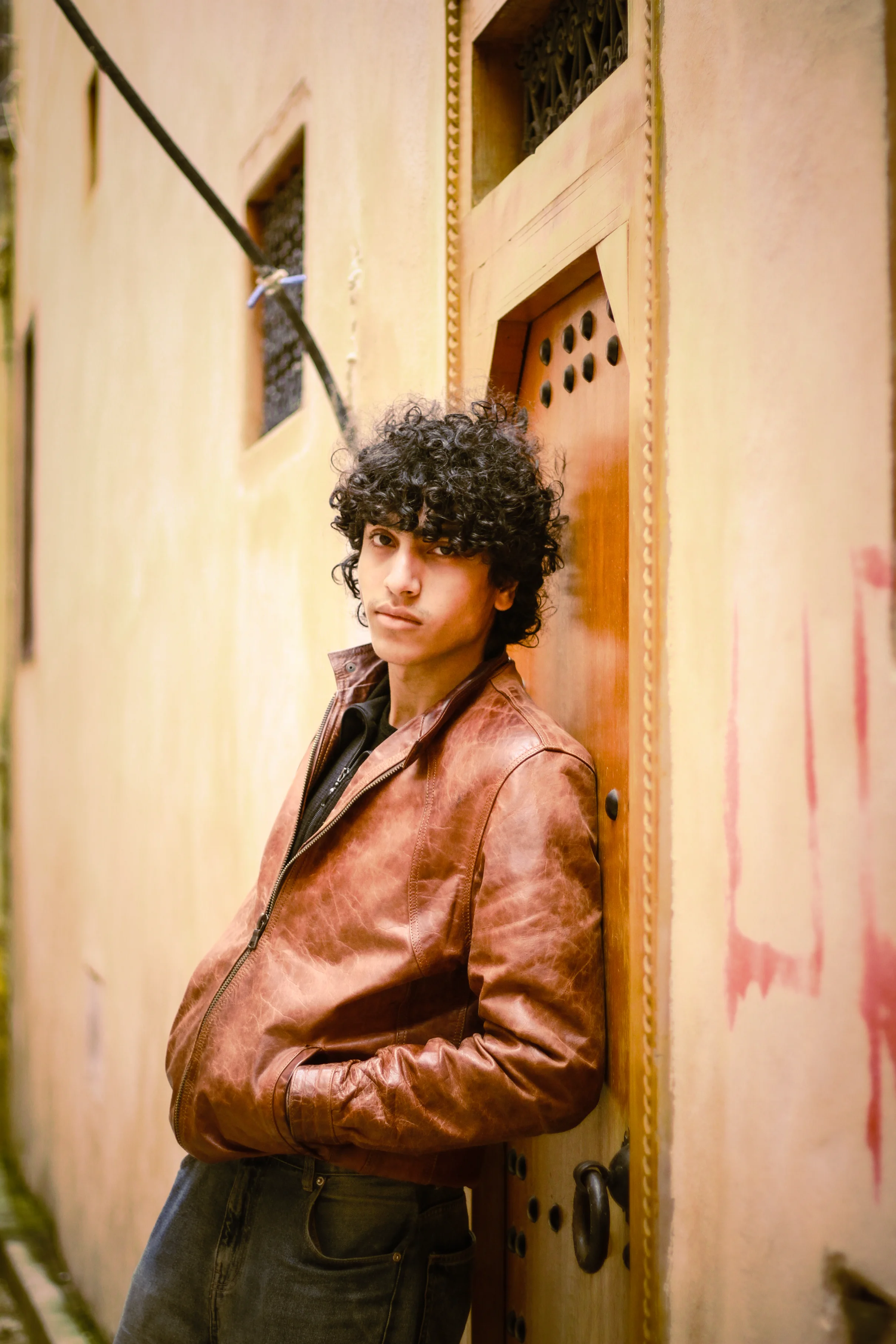 MEKNES MEDINA STILLS - moody urban portrait photography by Driss Nassiri