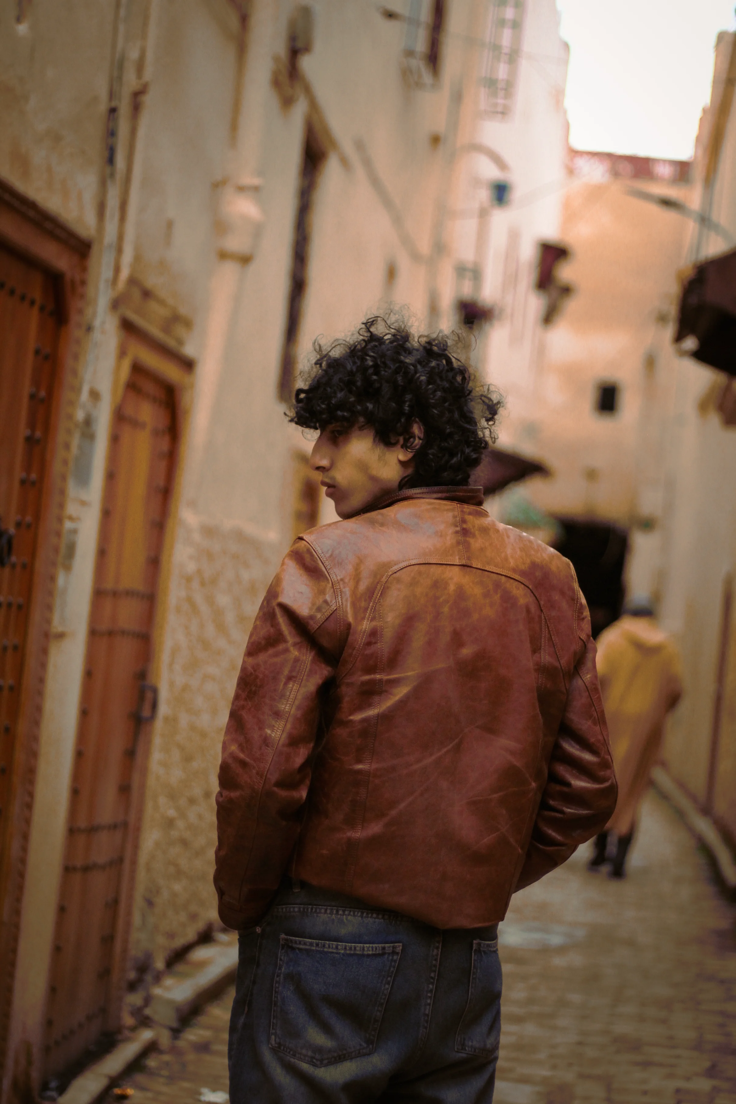 MEKNES MEDINA STILLS - urban leather look photography by Driss Nassiri