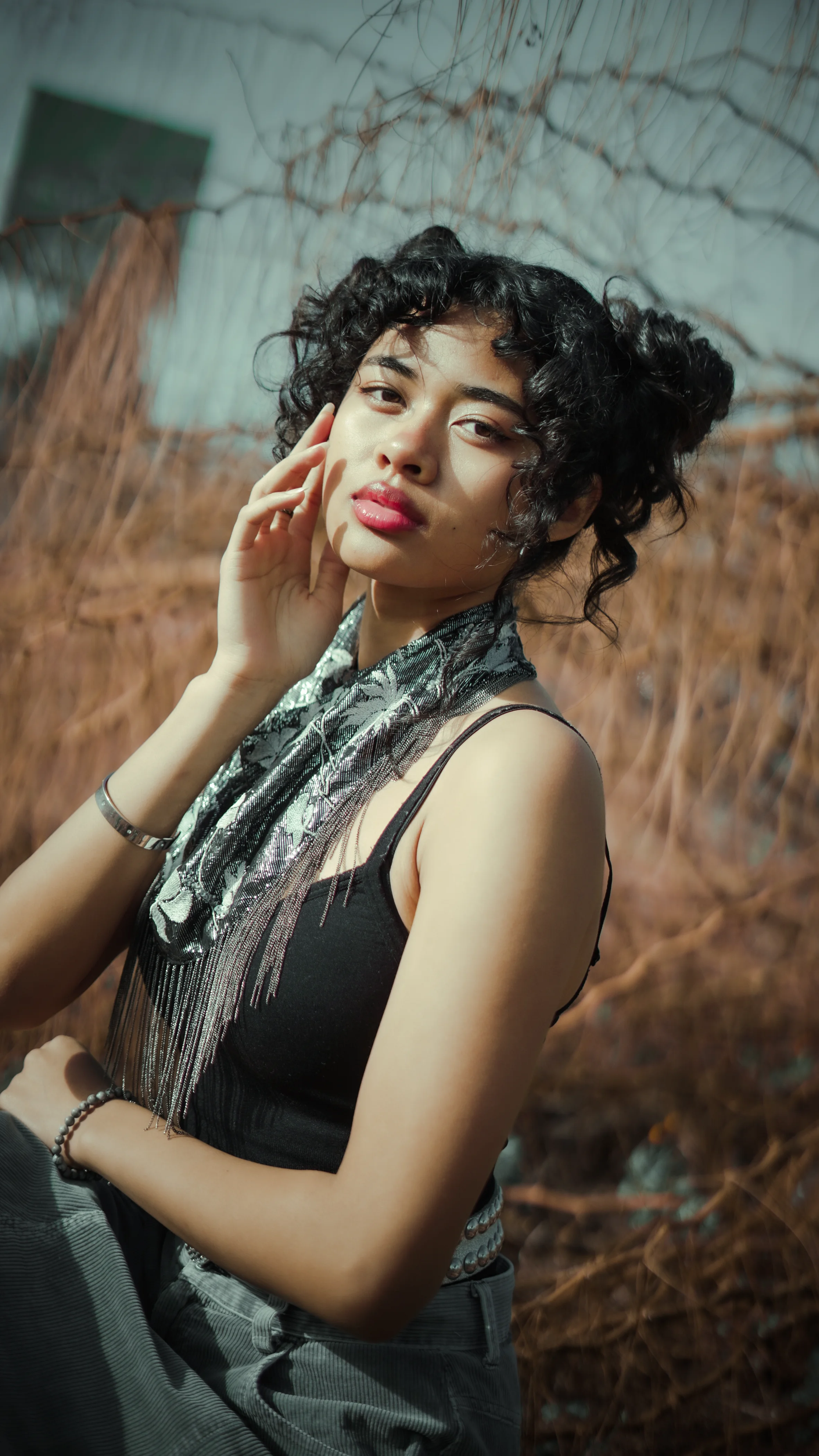 MODELS AGENCY - female editorial gaze photography by Driss Nassiri