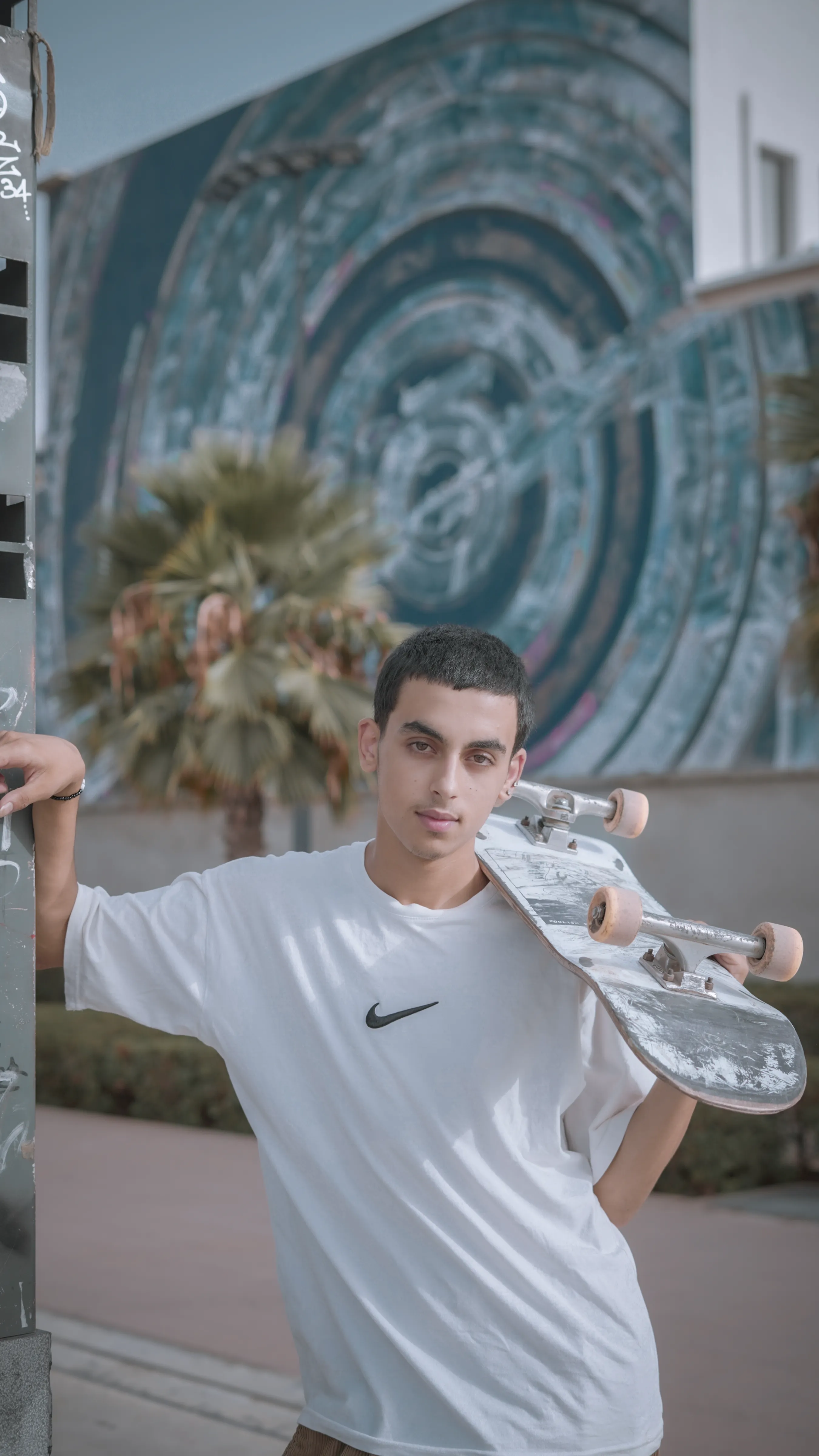NEVADA - skate scooter gear portrait photography by Driss Nassiri