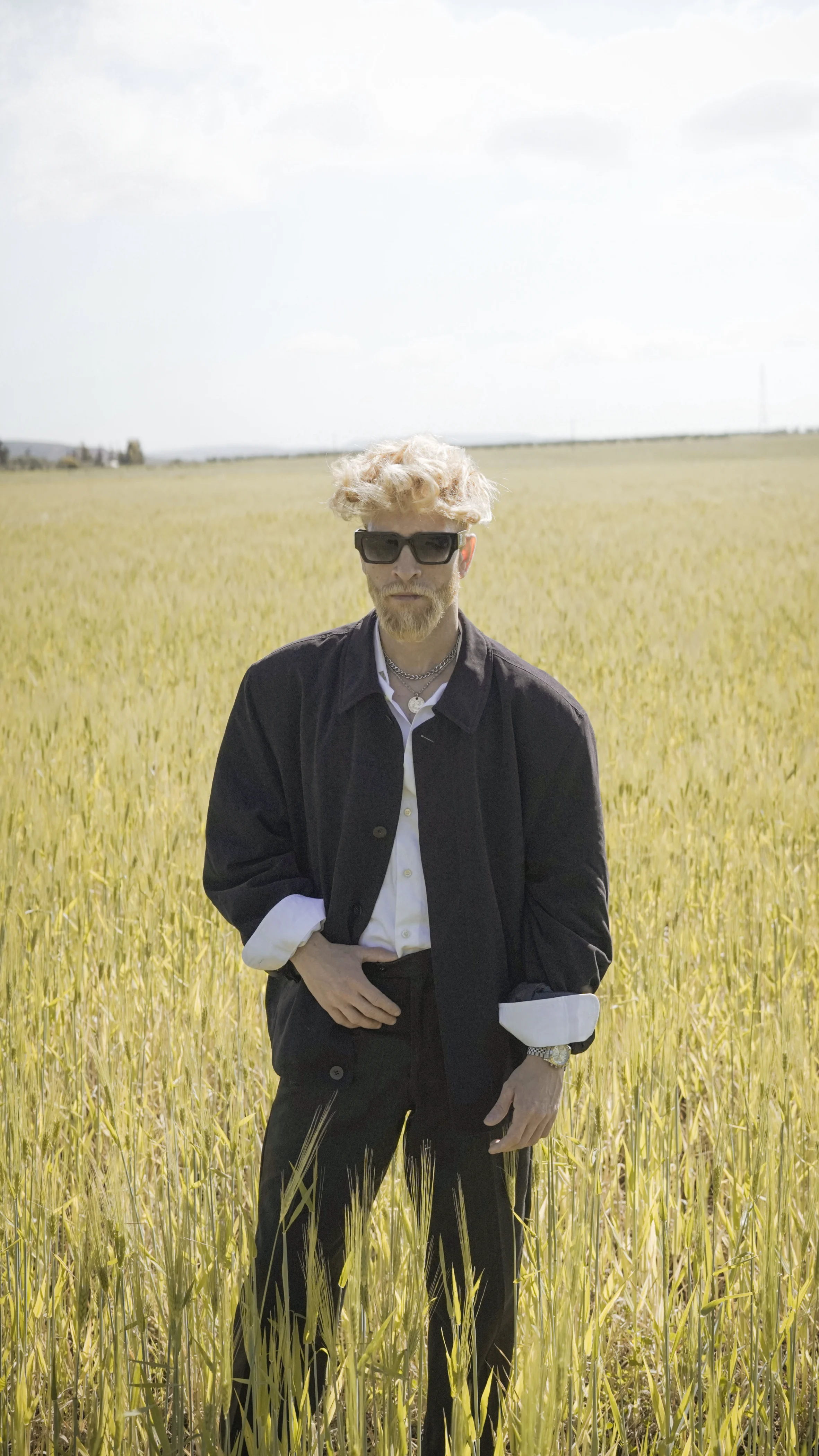 VOLUBILIS - golden field portrait photography by Driss Nassiri