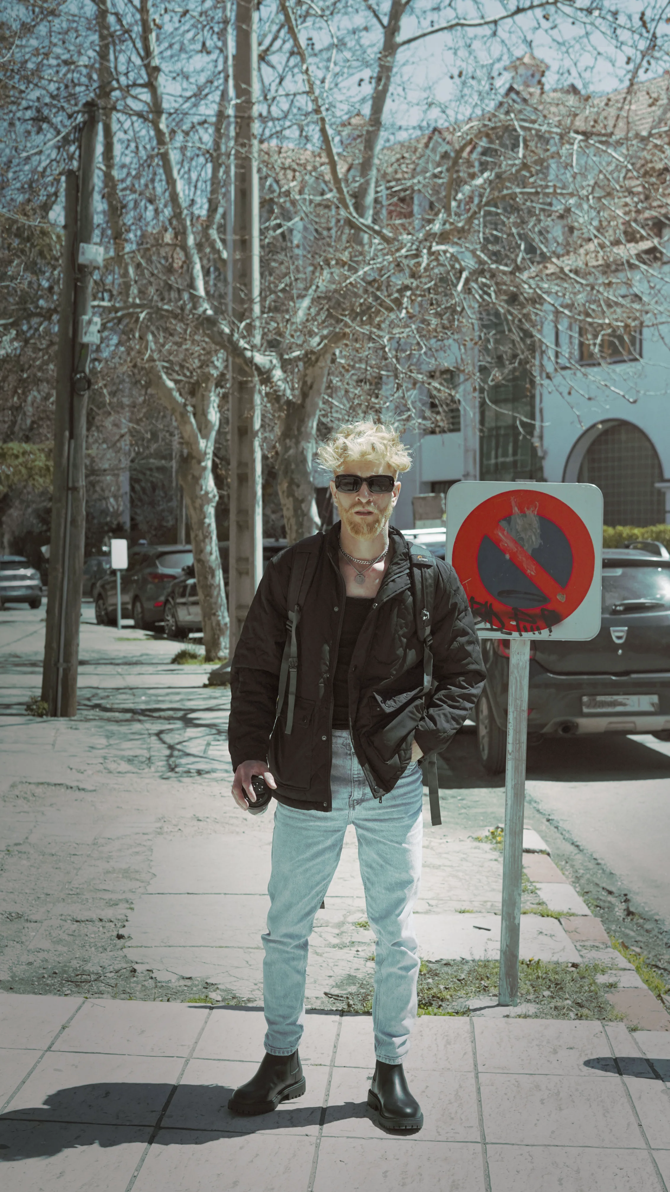 VOLUBILIS - street sign portrait photography by Driss Nassiri
